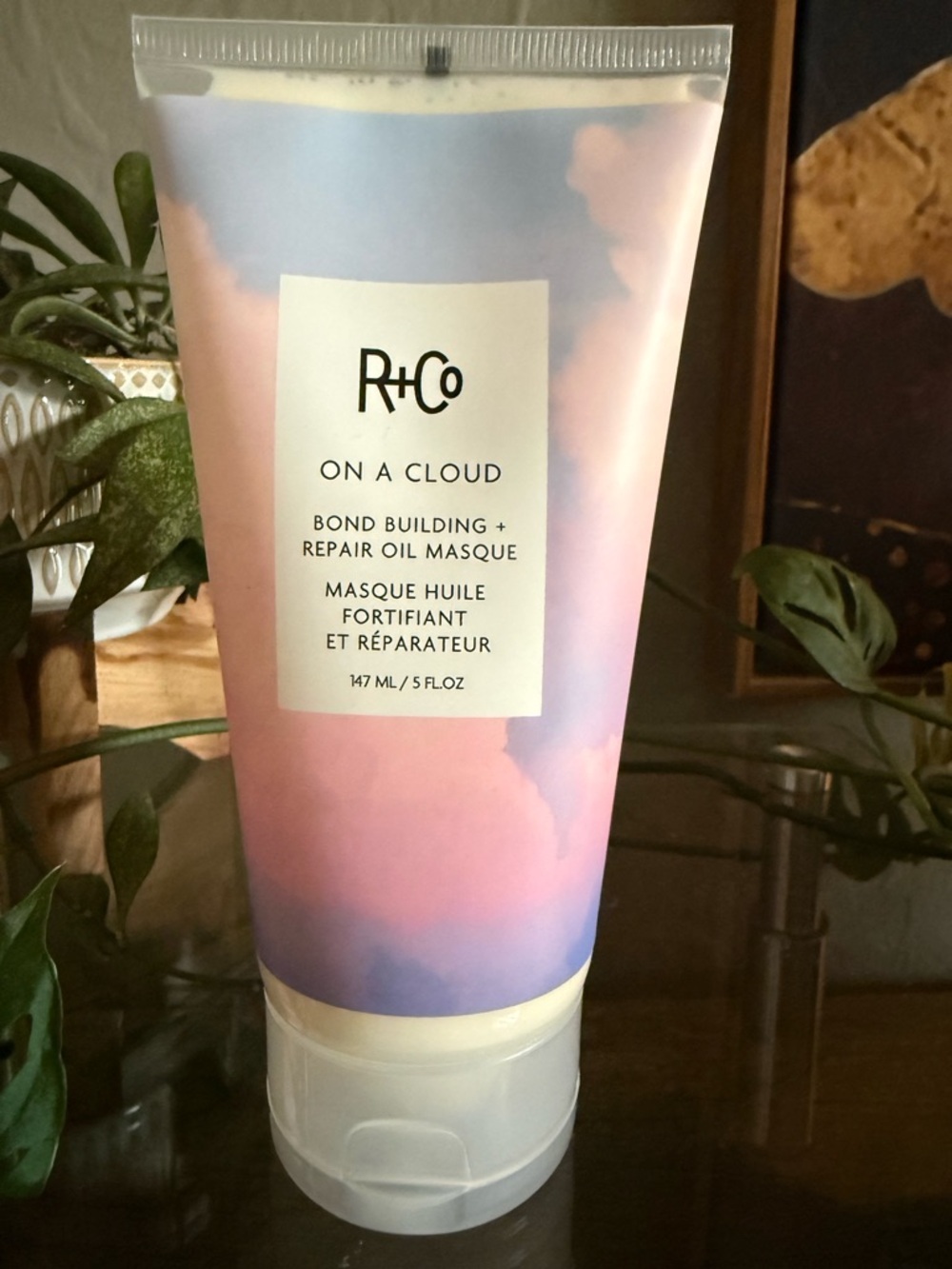 R+Co On A Cloud Repair Oil Masque - Pink & Blue Gradient Tube